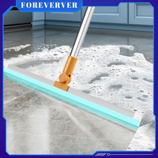 ไม้กวาดวิเศษ Magic Wiper Scraper Mop Broom Floor Bathroom Cleaning Tool Silicone Floor Scraper Dust-free Scraper Sweep fore