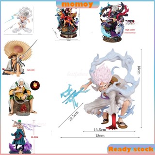 ใหม่ เครื่องยิงลูฟี่ One Piece ZERO Portgas D Fire Punch Ace Luffy Zoro Battle Ver. โมเดลฟิกเกอร์ Fleam Action Figure Chopper Sanji ของเล่น ของขวัญวันเกิด