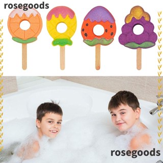 Rosegoods1 บาธบอมบ์ ฟองสบู่ ให้ความชุ่มชื้น เรียบเนียน กลิ่นหอม เป่าฟอง บาธบอมบ์ ออกแบบผิว น่ารัก สีสดใส อาบน้ํา เกลือ สระว่ายน้ํา