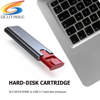 [Qcutable.th] เคสกุญแจรีโมทรถยนต์ แบบคู่ สําหรับ Nvme Pcie Ngff Sata M/b Key Ssd M2 Ssd 2tb