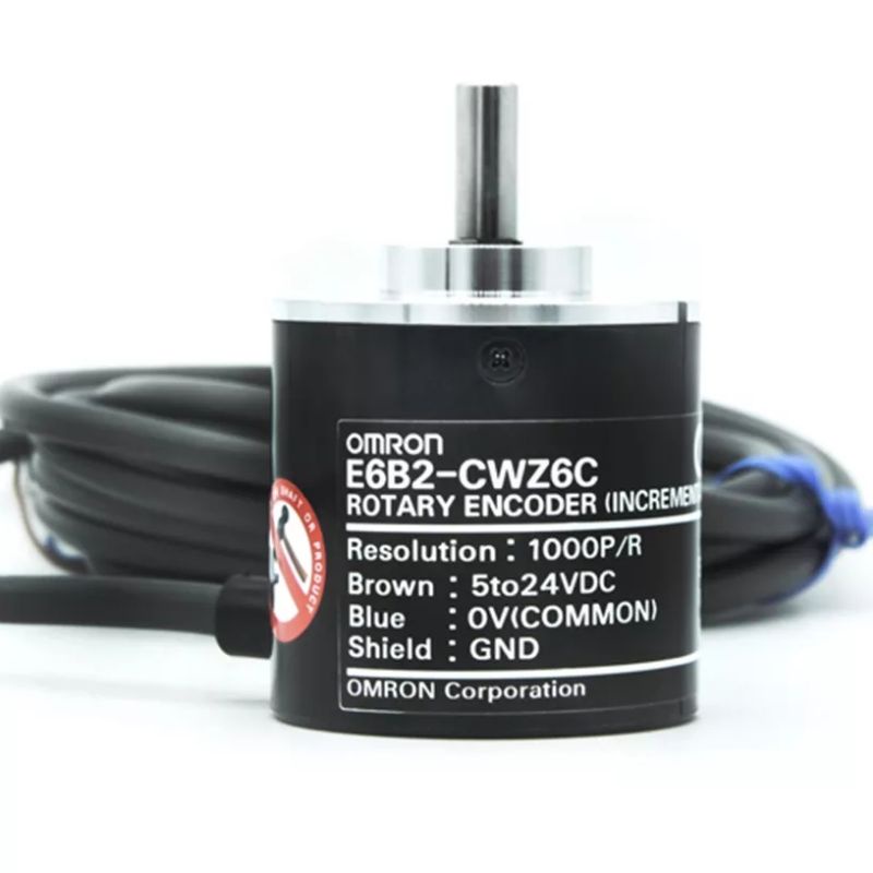 encoder omron  E6B2-CWZ6C 50p/r 100p/r 200p/r 360p/r 600p/r 1000P/R 2000p/ 2500p/r ของแท้ของใหม่!! อ