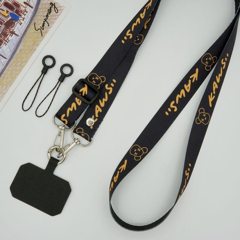 อุปกรณ ์ เสริมโทรศัพท ์ มือถือ Anti-Lost Lanyard ยาว Cross-Body สามารถสะพายไหล ่ ปรับได ้ แขวนคอการ ์ ตูนน ่ ารัก Lanyard Shock-Resistant Un