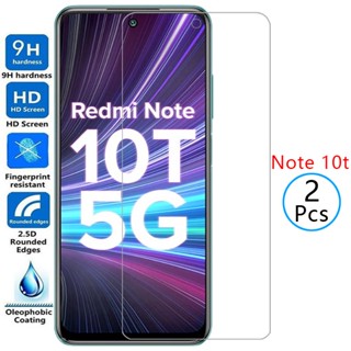 ฟิล์มกระจกนิรภัยกันรอยหน้าจอ สําหรับ xiaomi redmi note 10t 5g note10t not 10 t t10 xiomi readmi remi 6.5