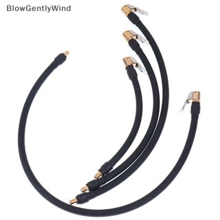 Blowgentlywind อะแดปเตอร์ท่อวาล์วยาง แบบยืดหยุ่น สําหรับปั๊มลมยางรถยนต์ BGW