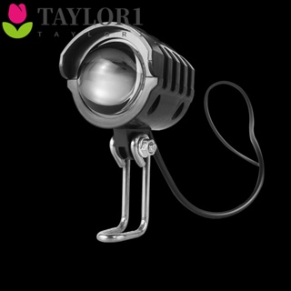 Taylor1 ไฟหน้าจักรยานไฟฟ้า LED 6V ไม่เป็นสนิม ทนทาน ปลอดภัย