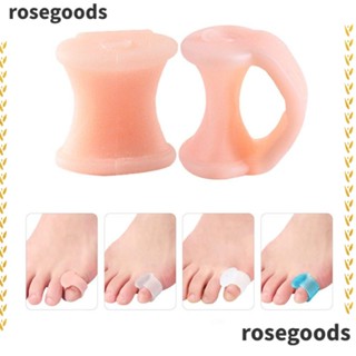 Rosegoods1 5 คู่ ที่หนีบนิ้วเท้า จัดระเบียบกระดูก ป้องกันเล็บเท้า สเปเซอร์ ที่หนีบผมตรง