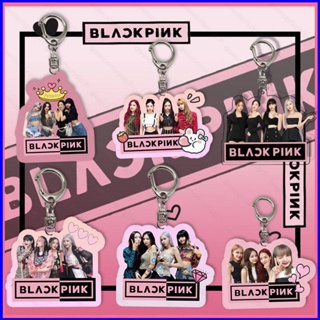 Gp1 BLACKPINK พวงกุญแจอะคริลิค lisa Jennie JISOO Rose เครื่องประดับพวงกุญแจ PG1