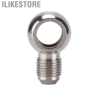 Ilikestore 6AN To  Banjo Adapter 414‑02101‑007 Accurate Machining Fitting 304 Stainless Steel for Car