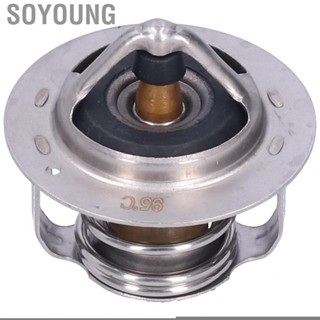 Soyoung Engine Coolant Thermostat  Car Accessory Aluminum Alloy Easy Reliable for 2002-2012 2.5L Engines Automobile and Motorcycle Supplies