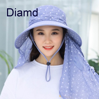 Diamd หมวกบังแดด ป้องกันรังสียูวี กันลม ระบายอากาศ ถอดออกได้ แฟชั่นฤดูร้อน สําหรับผู้หญิง