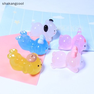 SANRIO Shakangcool แผ่นเรซิ่น ลายการ์ตูนซานริโอ้น่ารัก เนื้อแมตต์ สามมิติ สําหรับทําเครื่องประดับ กิ๊บติดผม DIY 5 ชิ้น SGL