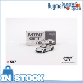 [ของแท้] Mini GT 1:64 507 Porsche 911 Targa 4S Heritage Design Edition GT Silver Metallic