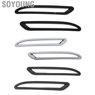 Soyoung Bumper Light Cover  Rear Foglight Trim Easy Installation for A‑Class W177 V177 Sedan