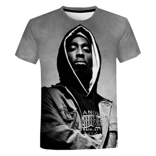 เสื้อยืด พิมพ์ลาย Rapper Nipsey Hussle สไตล์ฮาราจูกุ สตรีท 2 ชิ้น