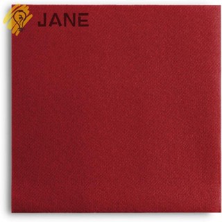 Jane ที่รองแก้ว ผ้าเช็ดปาก ทรงสี่เหลี่ยม สีไวน์แดง ไร้ฝุ่น 7.9 นิ้ว แบบใช้แล้วทิ้ง สําหรับงานเลี้ยงค็อกเทล บาร์ 150 ชิ้น