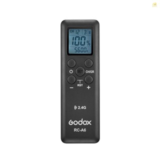 Banana_pie Godox RC-A6 รีโมตควบคุม ส่งสัญญาณไร้สาย 2.4GHz 32 ช่อง 16 กลุ่ม แบบเปลี่ยน สําหรับ Godox SL150II SL200II SL150IIBi SL200IIBi SZ200BI FV150 FV200 UL60 ML60 LF3