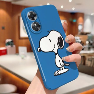 เคสโทรศัพท์มือถือ ลายสนูปปี้น่ารัก ป้องกันกล้อง สําหรับ OPPO A16 A16s A16e A16k A54s A54 A36 A76 A96 A52 A72 A92