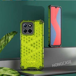 เคสโทรศัพท์มือถือ ซิลิโคน กันกระแทก ลายรังผึ้ง หรูหรา สําหรับ honor X8 5G honorX8 4G X8A honorX8A