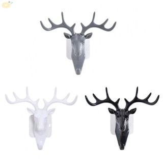 【VARSTR】Hanging Hooks 1pcs Bedroom Coat Decor Deer Durable Hanger Hanging Hat Key