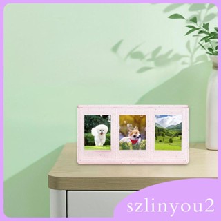 [szlinyou2] กรอบรูป ความจุ 3 ภาพ DIY สําหรับตกแต่ง