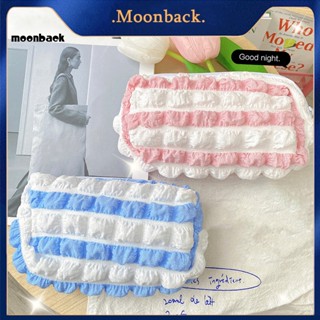 &lt;moonback&gt; กระเป๋าดินสอ กันฝุ่น ความจุสูง สัมผัสนุ่ม อุปกรณ์เสริม สําหรับโรงเรียน