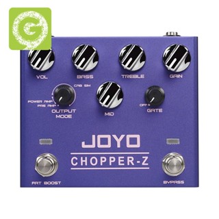 Joyo แป้นเหยียบกีตาร์ 3 แบนด์ EQ โลหะ เสียงโมเดิร์น ตัดเสียงรบกวน R-18 CHOPPER-Z แอมป์กําไรสูง 1 ชิ้น