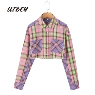 23089 Uibey เสื้อเชิ้ต คอปก อเนกประสงค์