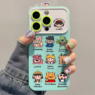 เคสมือถือ แบบนิ่ม ลายการ์ตูน สําหรับ Apple 14 Pro Max Iphone 13 Pro 12 11 7p IYJZ