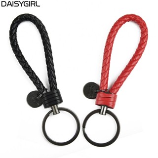 【DAISYG】Key Ring Braided Car Fashion Gift Key Chain Keychain Rope Strap Universal