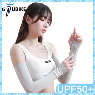 Gtubike UPF50+ ปลอกแขน ผ้าเรยอน กันแดด ป้องกันรังสียูวี แฟชั่นฤดูร้อน สําหรับผู้หญิง เล่นกีฬา ขี่จักรยาน กลางแจ้ง