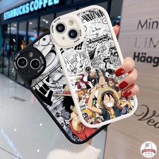 เคสโทรศัพท์มือถือ ลายการ์ตูนลูฟี่ วันพีช สําหรับ Oppo A57 A77s A78 A17 A95 A17K A15 A16 A54 A58 A5 A5s A12 A9 A7 A96 A74 A76 A55 A3S A16K A16E A1K Reno 5F 5 7 8 7Z A53 A92 A31 เคสนิ่ม