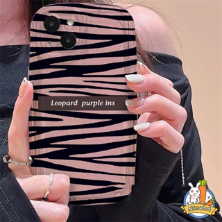 เคสโทรศัพท์มือถือแบบนิ่ม TPU ใส กันกระแทก ลายม้าลาย แฟชั่น สําหรับ iPhone 14 13 12 11 Pro Max X Xr Xs Max 8 7 6 6s Plus SE 2020