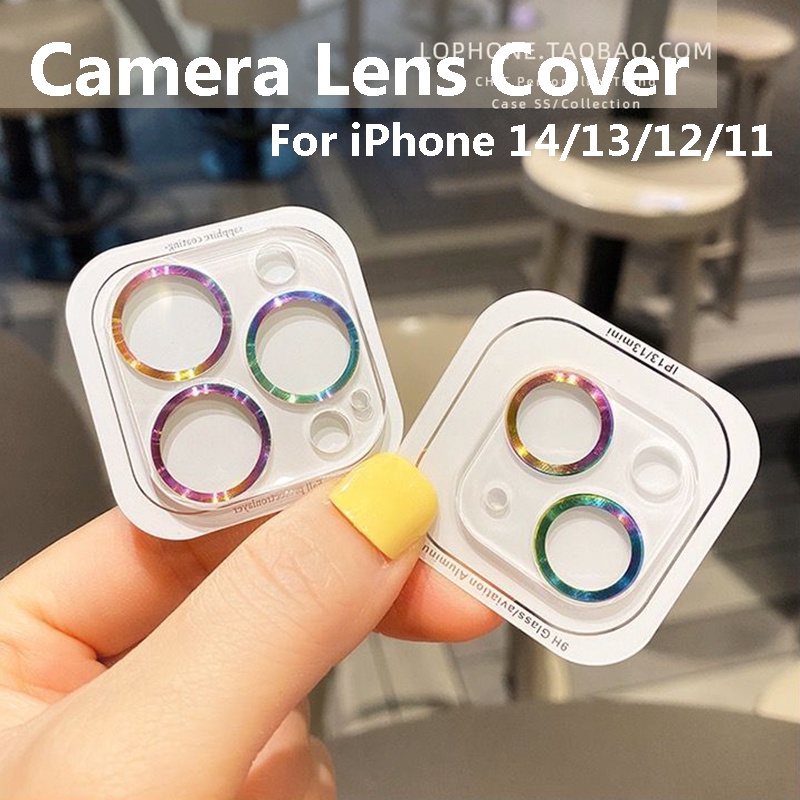 กล้อง Len ฟิล์มสําหรับ iPhone 16/1514/13/12/11Pro Max ป้องกันกล้องสําหรับ iPhone 15 16 Pro Max ตัวป้องกันเลนส์กล้องฝาหลัง
