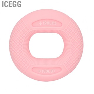 Icegg Grip Strength Ring  Grip Circle 20-30lb Silicone Portable Compact  for Home