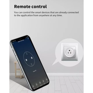 Tuya สมาร์ทปลั๊ก Zigbee เปิดปิด ตั้งเวลาผ่านแอป ทวนสัญญาณได้ รองรับ Google Home/Alexa-Smart Plug
