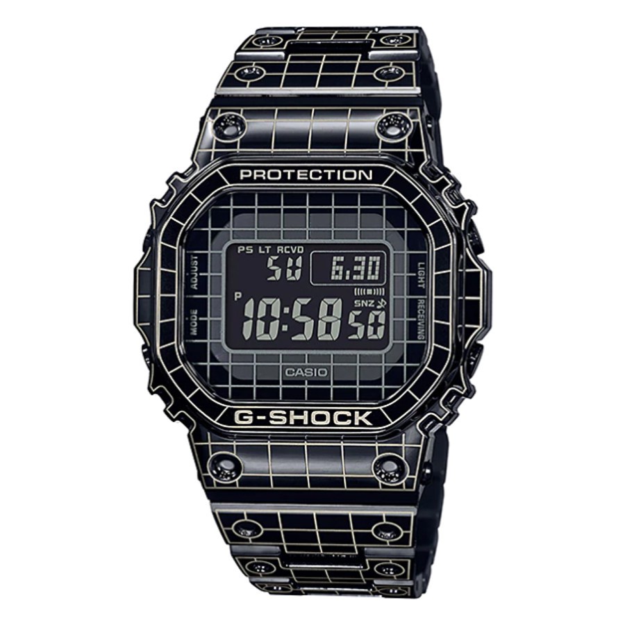 Casio G-Shock นาฬิกาข้อมือผู้ชาย  รุ่น GMW-B5000,GMW-B5000CS,GMW-B5000CS-1 - สีดำ