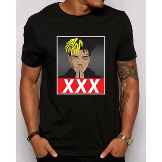 เสื้อแขนสั้น เสื้อไม่ต้องรีด ราคาส่ง Xxxtentacion Xxx Unisex เสื้อยืดแฟชั