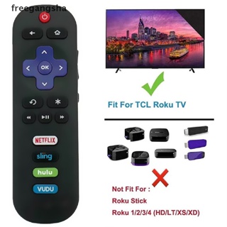 [FREG] รีโมตคอนโทรล RC280 สําหรับ TCL Roku TV Netflix HULU Vudu Key 32S3800 FDH