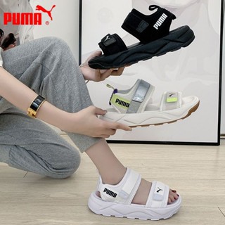 【พร้อมส่ง】Puma รองเท้าแตะชายหาด พื้นหนา 100% สําหรับผู้ชาย และผู้หญิง