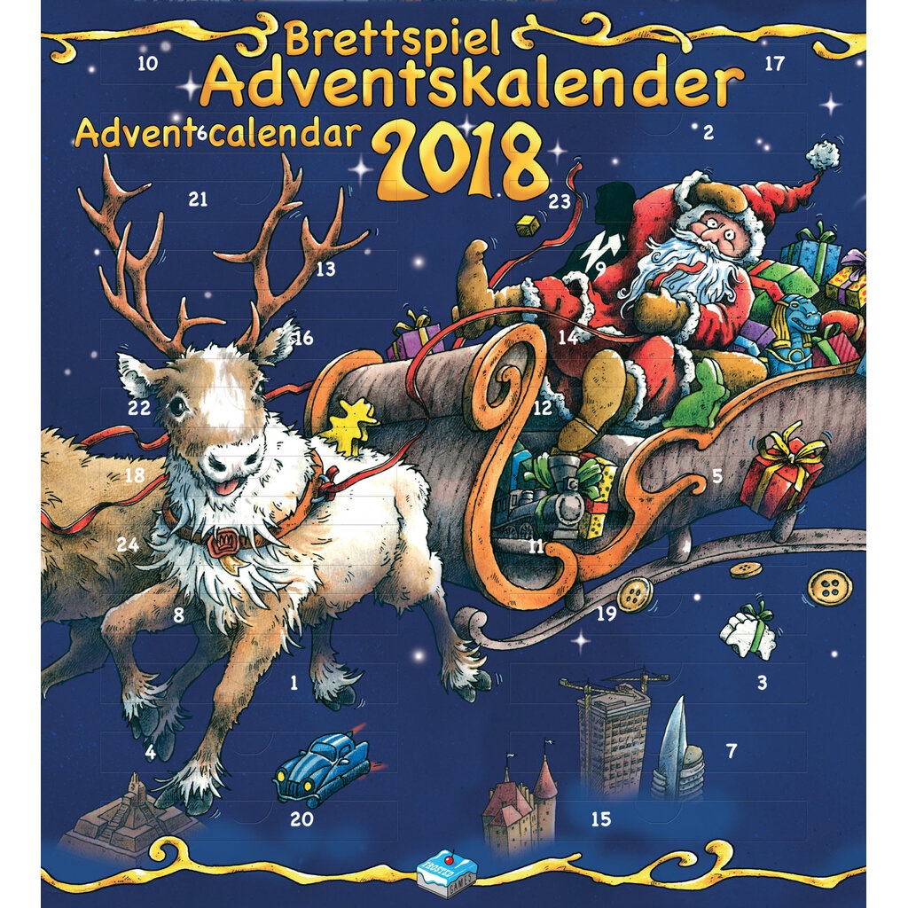 Brettspiel Adventskalender 2018