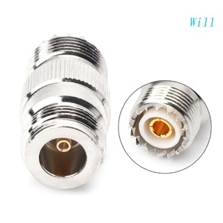 อะแดปเตอร์แจ็คเชื่อมต่อ RF Coaxial UHF Female To N Female PL259 SO239 UHFTo N