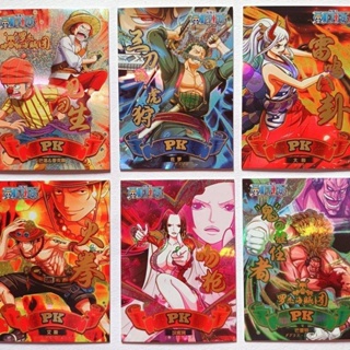 การ์ดแอคชั่น ครบรอบ 25 ปี อนิเมะ One Piece PK.CP.UR.SSR Yamato Zoro Ace Luffy สําหรับสะสม