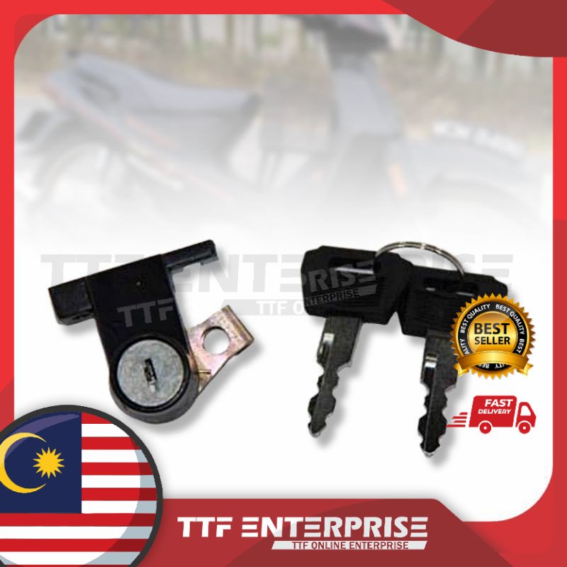 SUZUKI BEST / RR110 SEAT LOCK SET KEY BEST110 BEST 110 RR 110