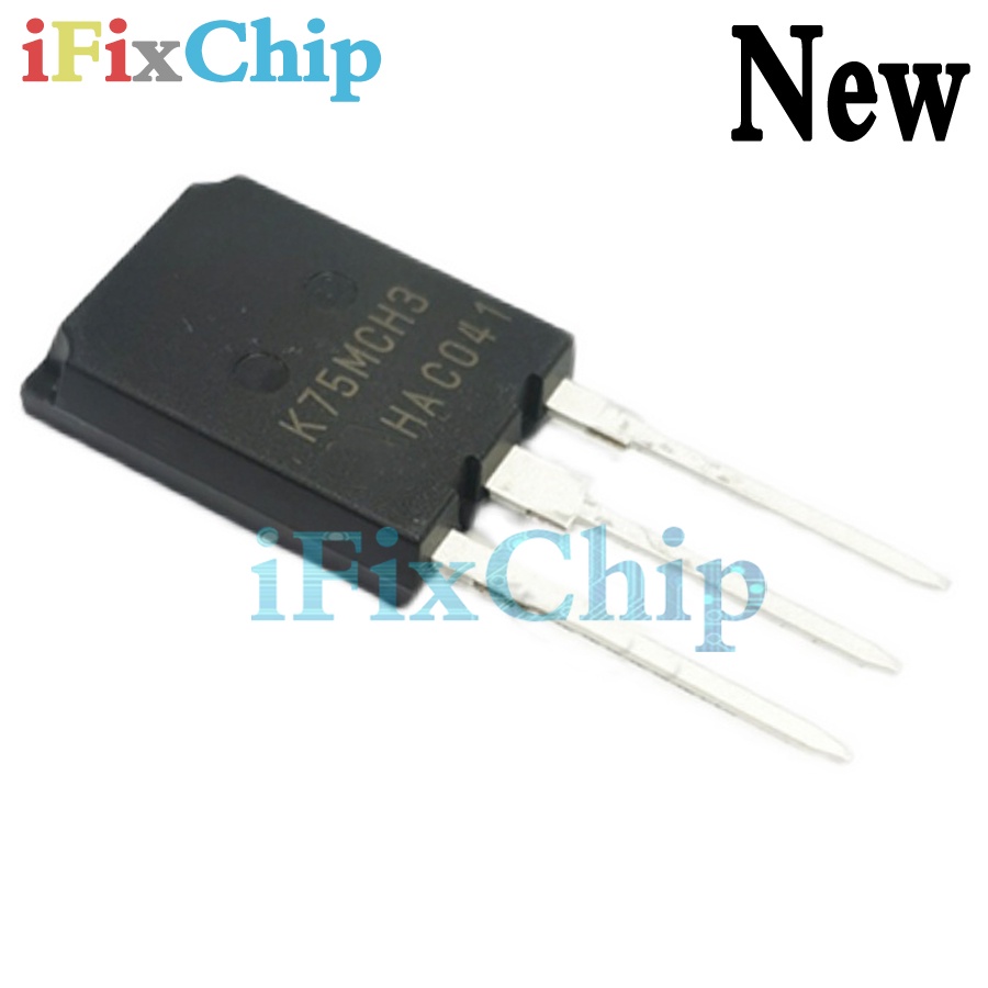 2 ชิ้นใหม่เอี่ยม K75MCH3 TO-247 1200V 75A
