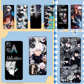 เคสโทรศัพท์มือถือแบบนิ่ม TPU กันกระแทก ลายอะนิเมะ Jujutsu Kaisen Gojo Satoru สําหรับ OPPO A78 A58X A58 CE16