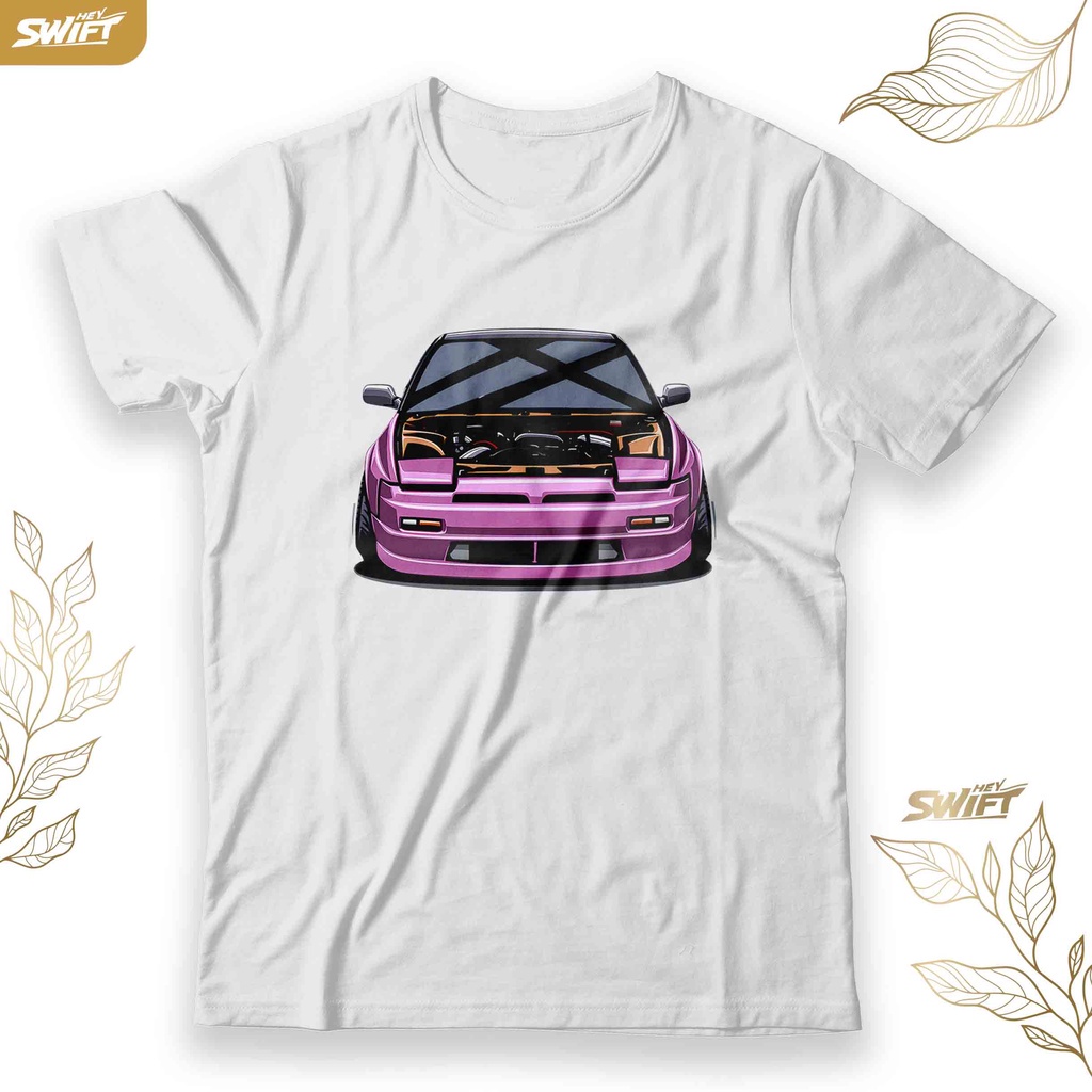 QCเสื้อยืด ลาย Kaos nissan silvia S13 180sx 200sx 240sx JDM BAJU DISTRO