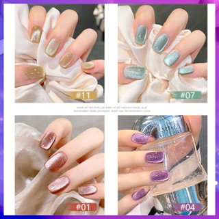 สีทาเล็บเจล สีเจลใสๆ gel nail polish ใหม่ เจลคริสตัล สีแคนดี้ สําหรับตกแต่งเล็บ 2023