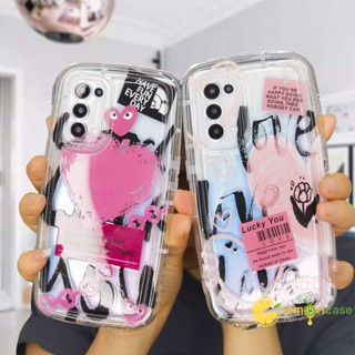 เคสโทรศัพท์มือถือแบบนิ่ม ลายกราฟฟิตี้หัวใจ Comme des Garcons สําหรับ Realme C33 C30 C30S C31 C35 C11 2021 C21Y C15 C21 C25 C20 C3 C12 C2 C25S