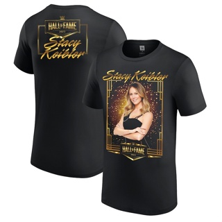 ใหม่ เสื้อยืดลําลอง แขนสั้น พิมพ์ลาย WWE Hall of Fame Class of 2023 สีดํา สีขาว สําหรับผู้ชาย 2023