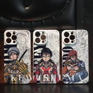 เคสป้องกันโทรศัพท์มือถือ แบบแข็ง ลายการ์ตูนกราฟฟิตี้ One Piece สําหรับ Iphone 14promax 11promax 12 pro 13pro 7 8plus xr xs max 13 12